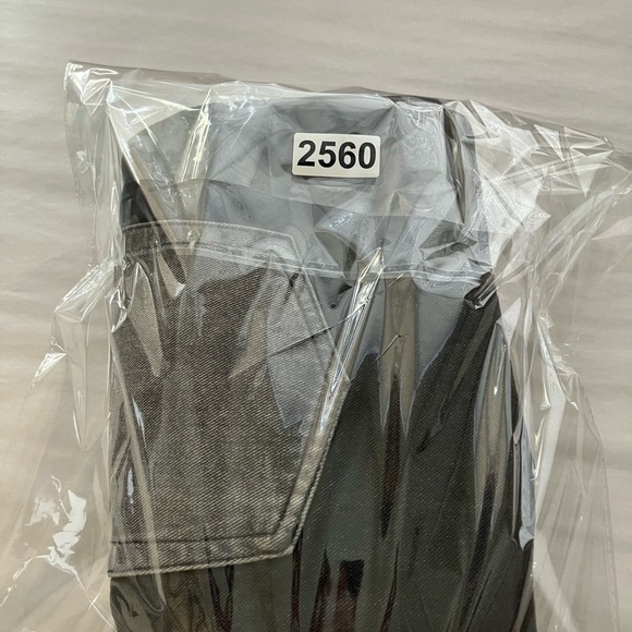 Angle Kiss Mom Jeans Sz 7/28 Black‎ Patchwork Staight Leg Casual Comfort - Picture 7 of 7